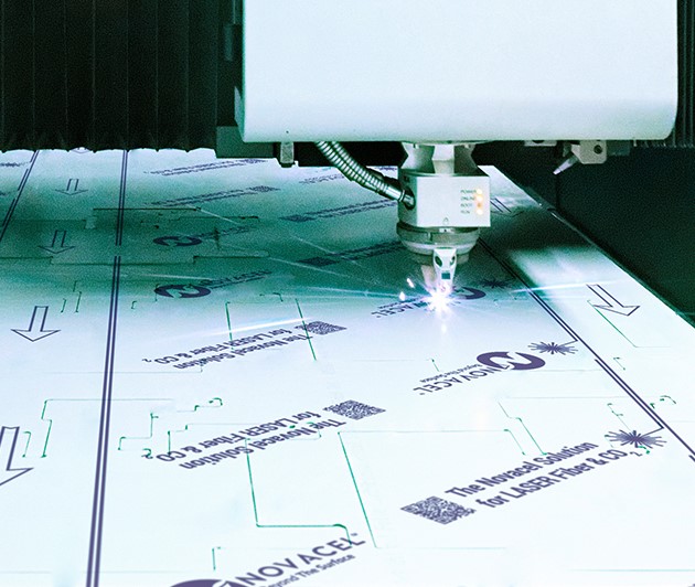 laser cutting with novacel's films